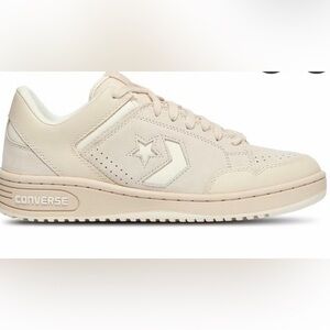 New Converse Weapon Ox Light Dune/Egret Shoes Men’s Size 10 - Women Size 11.5